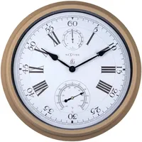 Nextime Wanduhr 4305BR 40,5 cm braun