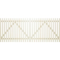 Plus Doppeltor Skagen 300 x 120 cm weiß
