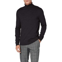 Selected Pullover SLHBERG ROLL NECK Grau L