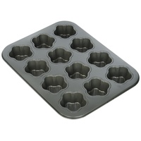 Städter 489189 Backform, Metall, Schwarz, 35 x 27 cm