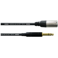 Cordial CFM 6 MV Stereoklinke/XLR Kabel 6 m Schwarz