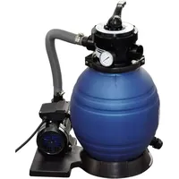 VidaXL Sandfilterpumpen 2 Stk. 400 W 11.000 L/h