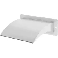 VidaXL Wasserfall Edelstahl 30x9x26 cm Silbern