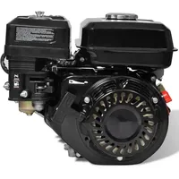 VidaXL Benzinmotor 6,5 PS 4,8 kW Schwarz