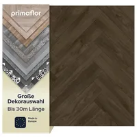 Primaflor PVC Turvo Eiche Dunkel Fischgrätdekor 2,00m x 3,00m