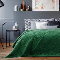 AmeliaHome Laila 170 x 210 cm flaschengrün jadegrün
