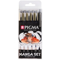 Sakura Manga-Set Pigma 6er Etui