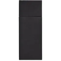 Papstar 480 STARPAK Bestecktaschen Airlaid schwarz 8,5 x 20,0