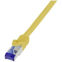 Logilink C6A107S RJ45 CAT 6a S/FTP, Gelb 15 m