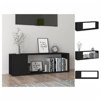 VidaXL TV-Schrank Schwarz 100x24x32 cm Holzwerkstoff