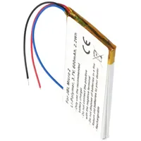 AccuCell Akku passend für JBL Micro Li-Polymer-Akku FT403048P 3,7V,