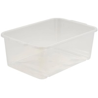 KEEEPER Wännchen 30x20 cm, Polypropylen, 4,5 l, Wilma, Natur/Transparent