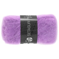 Lana Grossa Setasuri Häkelwolle, 212 m lila