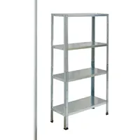 SCHULTE Regalwelt Steckregal mit 4 PowerMAX Fachböden, 50 kg