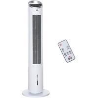 Homcom Luftkühler mit Wasserkühlung Turmventilator Klimagerät 20 60W