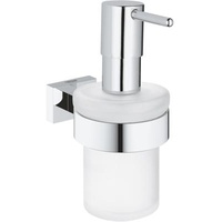 Grohe Essentials Cube Seifenspender mit Halter chrom 40756001