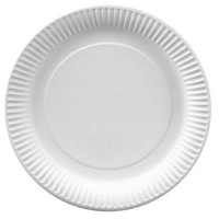 Papstar Pappteller / 26 cm, weiss extra stark, Durchmesser