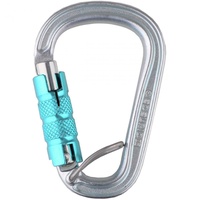 Edelrid Hms Bruce Steel Triple Fg Snap Hook Silber