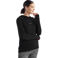 Icebreaker Damen Kapuzensweat, black S