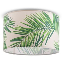 Paco Home Deckenleuchte Palme Weiß