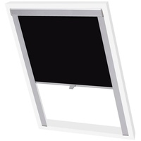 VidaXL Verdunkelungsrollo Schwarz CK02