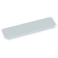 Value 19"-Blindplatte 3 HE, grau