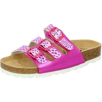 LICO Bioline TRENDY Mädchen Niedrige Hausschuhe, Pink/ Weiß, 32