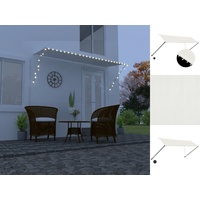 VidaXL Einziehbare Markise mit LED 350 x 150 cm