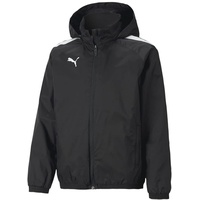 Puma teamLIGA Allwetter Jacke Kinder black 164