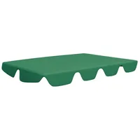 VidaXL Ersatzdach für Hollywoodschaukel Grün 188/168x145/110 cm
