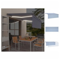 VidaXL Gelenkarmmarkise 4,5 x 3 m blau