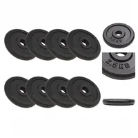 VidaXL Hantelscheiben 8 Stk. 8x2,5 kg Gusseisen