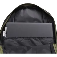 VidaXL Schulrucksack 40 L Schwarz und Tarnfarbe