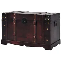 VidaXL Truhenbank Vintage Braun 66 x 38 x 40