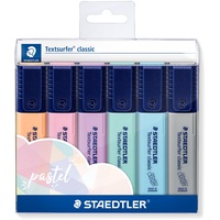 Staedtler Textmarker Textsurfer classic, mit großem Tintenspeicher für extra