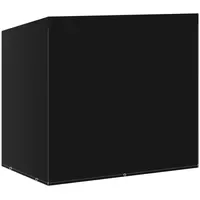 VidaXL Hollywoodschaukel-Abdeckung 135 x 105 x 175 cm Schwarz