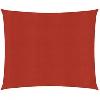 VidaXL Sonnensegel 160 g/m2 Rot 4,5x4,5 m HDPE