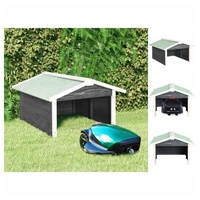 VidaXL Mährobotergarage  72 x 87 x 50 cm grau