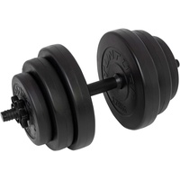 Tunturi Hantelset - Kurzhantelset - Schwarzes Vinyl 15 kg
