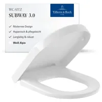 Villeroy & Boch Subway WC-Sitz Weiß