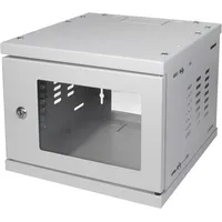 Logilink W06Z33G 10 Zoll Wandgehäuse 4 HE Grau