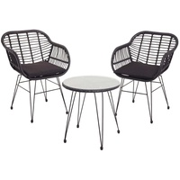 MCW Balkon-Set MCW-G17 3-tlg. anthrazit