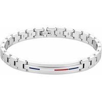 Tommy Hilfiger Herren Armband Edelstahl silber 2790313 Größe 20,5