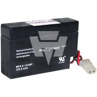 Multipower Blei-Akku MP0,8-12AMP Pb 12V 0,8Ah