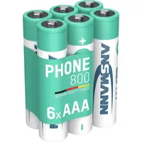 Ansmann Akku AAA Micro 800 mAh 1,2V NiMH -
