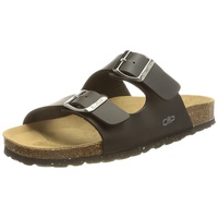 CMP Eco Thalitha Slipper Schiebe Sandalen, Schwarz, 37