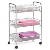 Zeller Rollwagen Mesh 62,5 cm x 26 cm x