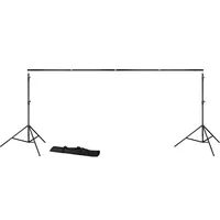 Bresser BR-D23 Hintergrundsupport 240x300cm Schwarz