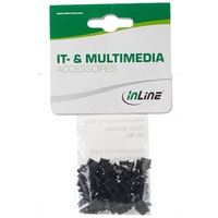 InLine Staubschutz, für USB Typ-C Buchse, schwarz 50er Pack