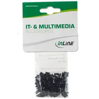 InLine Staubschutz, für USB Typ-C Buchse, schwarz 50er Pack